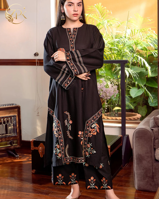 URGE-2PC LAWN EMBROIDERED SHIRT WITH EMBROIDRED TROUSER-ZPK-209